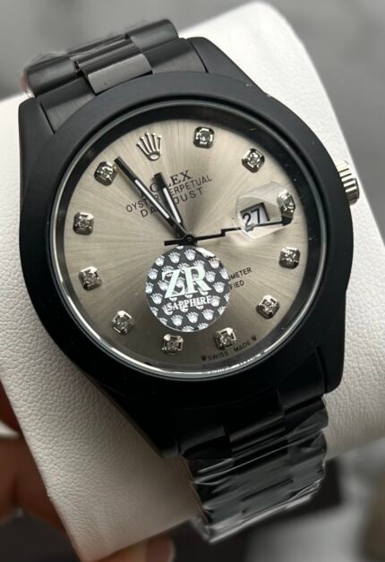 RLX DATE JUST BLACK MAT